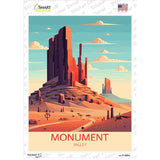 Monument Valley Novelty Rectangle Sticker Decal P-4584s