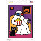 Ghost Watching Movie Novelty Rectangle Sticker Decal P-4624s