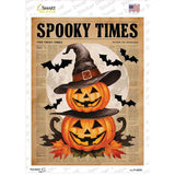 Spooky Times Novelty Rectangle Sticker Decal P-4629s