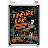 Boneyard Diner Novelty Rectangle Sticker Decal P-4635s