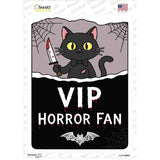 VIP Horror Fan Novelty Rectangle Sticker Decal P-4645s