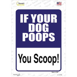 If Your Dog Poops Novelty Rectangle Sticker Decal