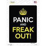 Panic And Freak Out Novelty Rectangle Sticker Decal
