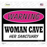 Woman Cave Her Sanctuary Novelty Rectangle Sticker Decal