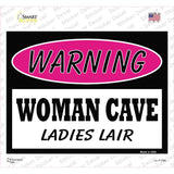 Woman Cave Ladies Lair Novelty Rectangle Sticker Decal