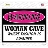 Woman Cave Fashion Is Admired Novelty Rectangle Sticker Decal