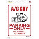 AC Guy Only Novelty Rectangle Sticker Decal