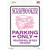 Scrapbooker Only Novelty Rectangle Sticker Decal