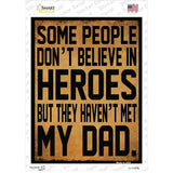 Heroes Novelty Rectangle Sticker Decal