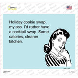 Holiday Cookie Swap Novelty Rectangle Sticker Decal