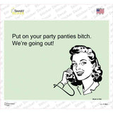 Party Panties Novelty Rectangle Sticker Decal