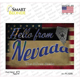 Hello From Nevada Novelty Postcard Sticker Decals