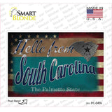 Hello From South Carolina Novelty Postcard Sticker Decals