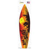 Born To Surf Novelty Surfboard Sticker Decal