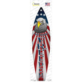 Freedom Novelty Surfboard Sticker Decal