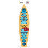 Hang Loose Novelty Surfboard Sticker Decal