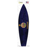Kansas State Flag Novelty Surfboard Sticker Decal