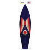 Ohio State Flag Novelty Surfboard Sticker Decal