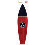 Tennessee State Flag Novelty Surfboard Sticker Decal
