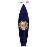 Virginia State Flag Novelty Surfboard Sticker Decal