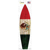 Mexico Flag Novelty Surfboard Sticker Decal