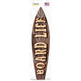 Board Life Bulb Lettering Novelty Surfboard Sticker Decal
