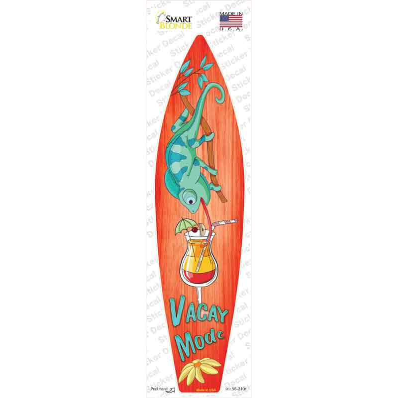 Vacation Mode Novelty Surfboard Sticker Decal