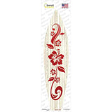 Hibiscus Flower Novelty Surfboard Sticker Decal