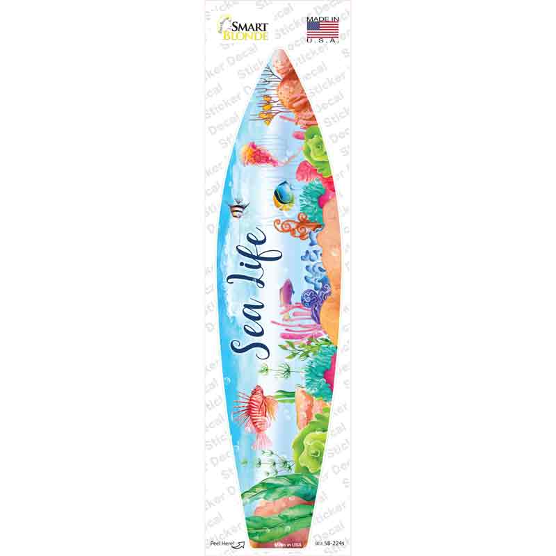 Sea Life Novelty Surfboard Sticker Decal