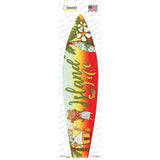 Island Life Novelty Surfboard Sticker Decal