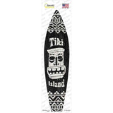 Tiki Island Novelty Surfboard Sticker Decal