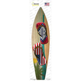 Arkansas Flag Flip Flop Novelty Surfboard Sticker Decal