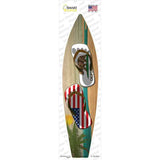 California Flag Flip Flop Novelty Surfboard Sticker Decal