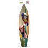 Colorado Flag Flip Flop Novelty Surfboard Sticker Decal
