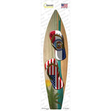 Missouri Flag Flip Flop Novelty Surfboard Sticker Decal
