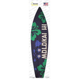 Molokai Hawaii Novelty Surfboard Sticker Decal