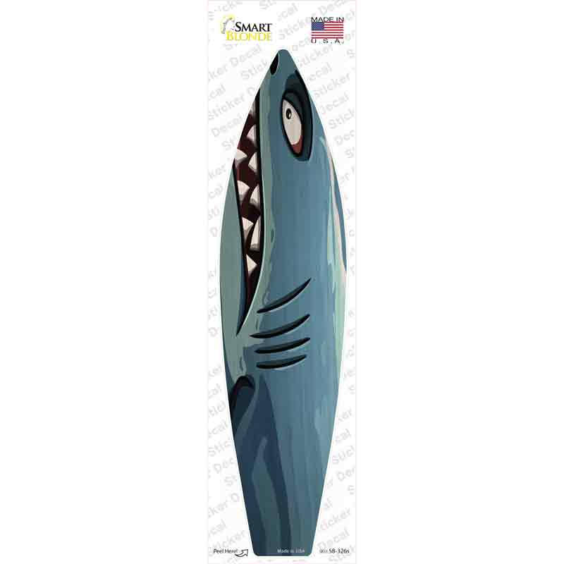 Shark Novelty Surfboard Sticker Decal