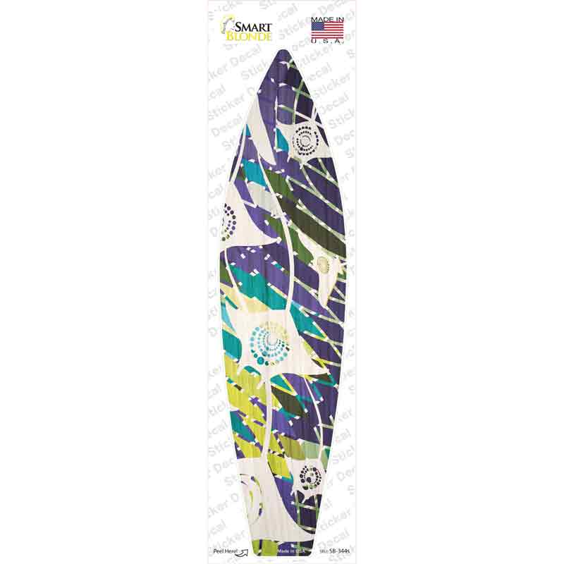 Stingray Pattern Novelty Surfboard Sticker Decal