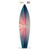 Pink And Blue Sunset Novelty Surfboard Sticker Decal