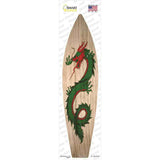 Green Dragon Novelty Surfboard Sticker Decal