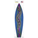 Tribal Snake Novelty Surfboard Sticker Decal