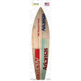 Arkansas License Plate Novelty Surfboard Sticker Decal
