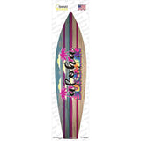 Aloha Summer Tie Dye Novelty Surfboard Sticker Decal