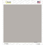 Gray Solid Novelty Square Sticker Decal