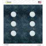 Dice Roll 6 Novelty Square Sticker Decal