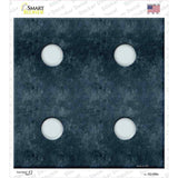 Dice Roll 4 Novelty Square Sticker Decal