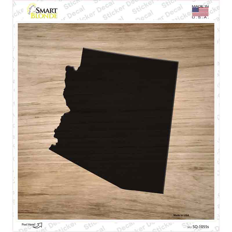 Arizona Shape Letter Tile Novelty Square Sticker Decal