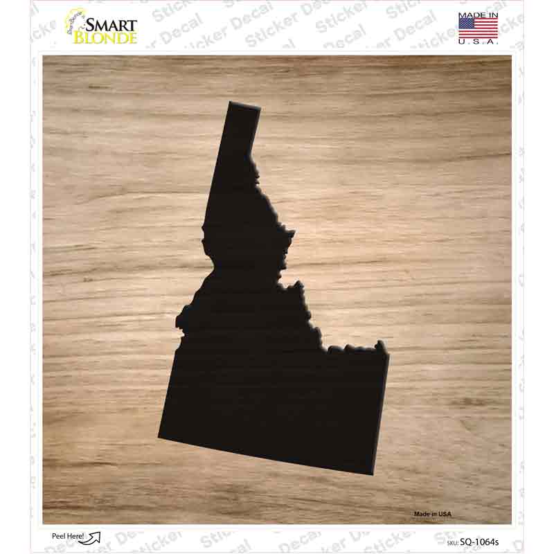 Idaho Shape Letter Tile Novelty Square Sticker Decal