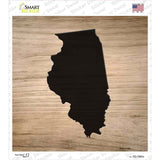 Illinois Shape Letter Tile Novelty Square Sticker Decal