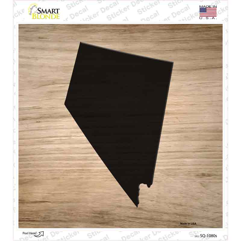 Nevada Shape Letter Tile Novelty Square Sticker Decal
